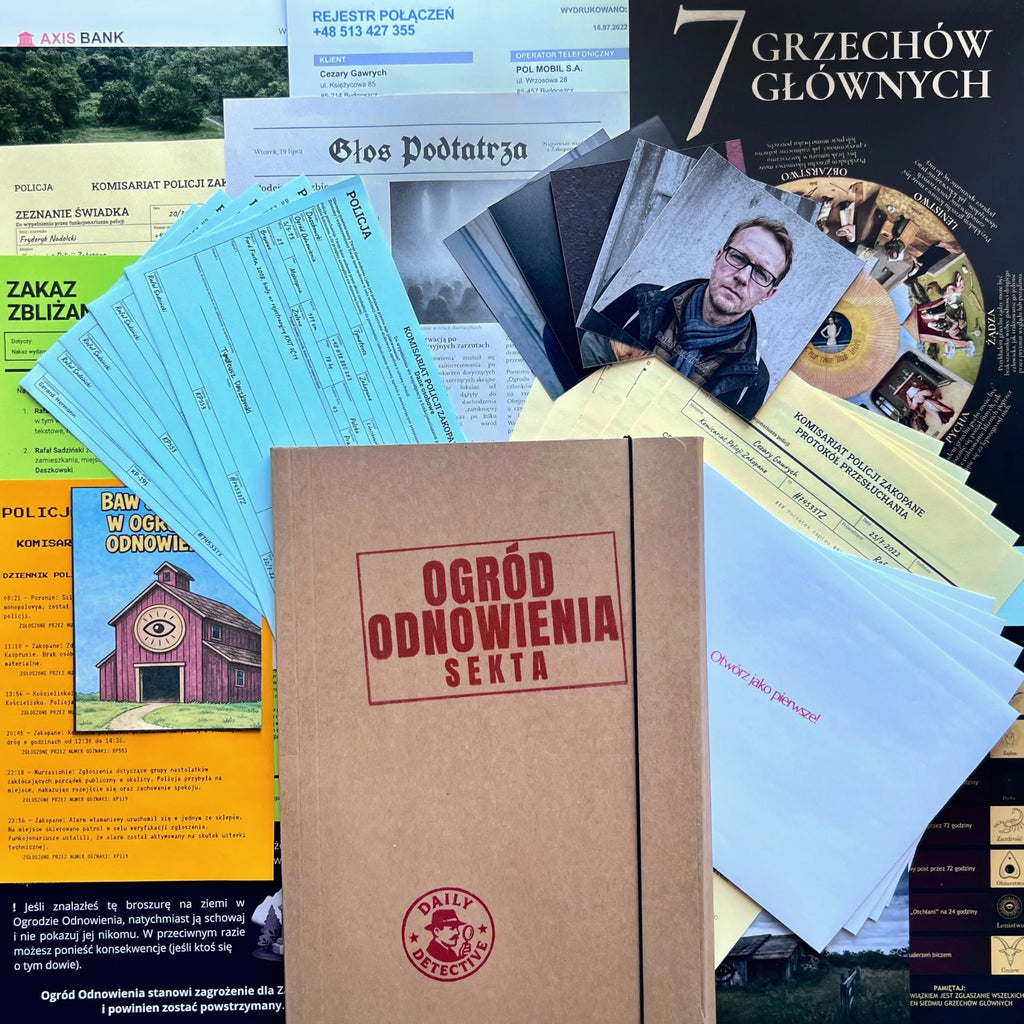 Zestaw 2 spraw: "Rzeźnik z Łeby" + "Ogród Odnowienia: Sekta"